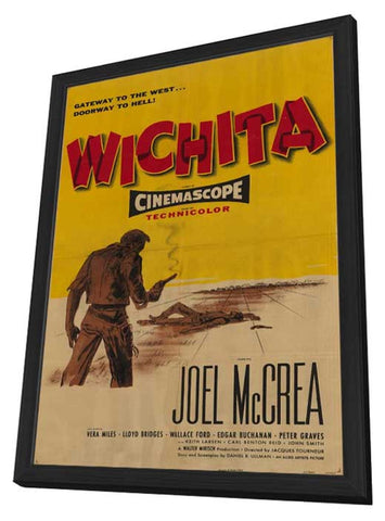 Wichita 11 x 17 Movie Poster - Style A - in Deluxe Wood Frame