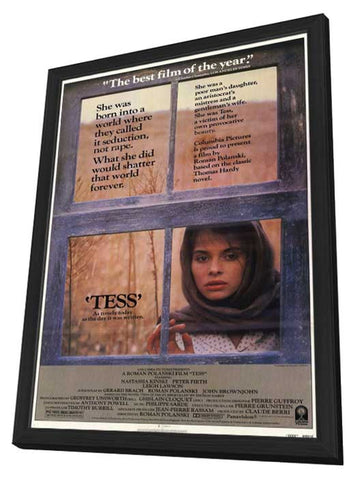 Tess 11 x 17 Movie Poster - Style A - in Deluxe Wood Frame