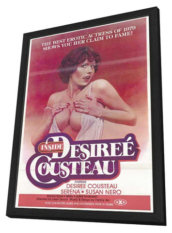 Inside Desiree Cousteau 11 x 17 Movie Poster - Style A - in Deluxe Wood Frame