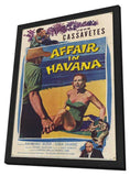 Affair in Havana 11 x 17 Movie Poster - Style A - in Deluxe Wood Frame