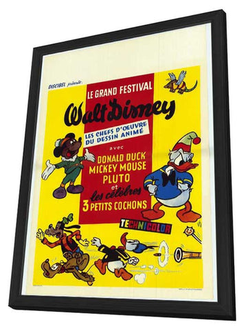 The Great Festival 11 x 17 Movie Poster - Belgian Style A - in Deluxe Aluminum Frame