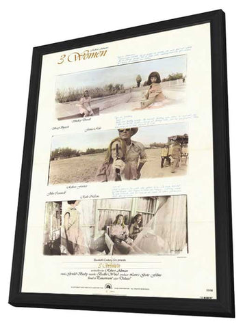 Three Women 11 x 17 Movie Poster - Style A - in Deluxe Wood Frame