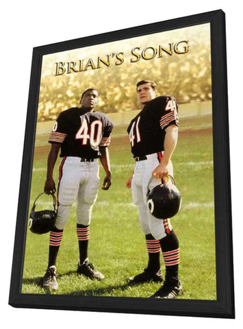 Brian's Song 11 x 17 Movie Poster - Style B - in Deluxe Aluminum Frame