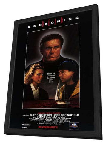 Dead Reckoning 11 x 17 Movie Poster - Style A - in Deluxe Wood Frame