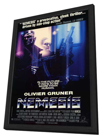 Nemesis 11 x 17 Movie Poster - Style A - in Deluxe Wood Frame