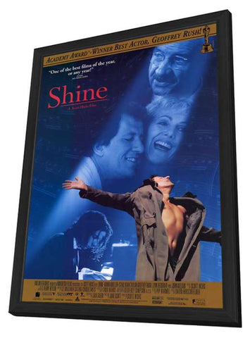 Shine 11 x 17 Movie Poster - Style A - in Deluxe Wood Frame