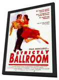 Strictly Ballroom 11 x 17 Movie Poster - German Style A - in Deluxe Aluminum Frame