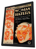 Woman Haters 11 x 17 Movie Poster - Style A - in Deluxe Wood Frame