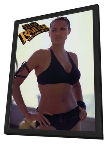 Lara Croft Tomb Raider: The Cradle of Life 11 x 17 Movie Poster - Style B - in Deluxe Wood Frame