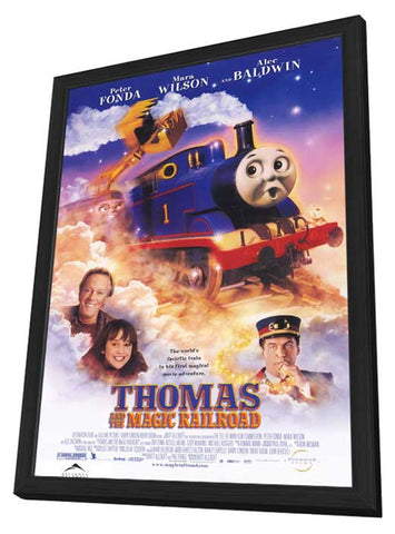 Thomas and the Magic Railroad 11 x 17 Movie Poster - Style C - in Deluxe Wood Frame