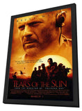 Tears Of The Sun 11 x 17 Movie Poster - Style A - in Deluxe Wood Frame
