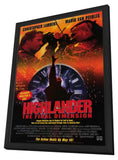 Highlander 3: The Final Dimension 11 x 17 Movie Poster - Style B - in Deluxe Wood Frame