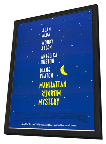 Manhattan Murder Mystery 11 x 17 Movie Poster - Style A - in Deluxe Wood Frame
