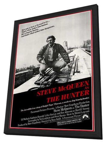 The Hunter 11 x 17 Movie Poster - Style A - in Deluxe Wood Frame