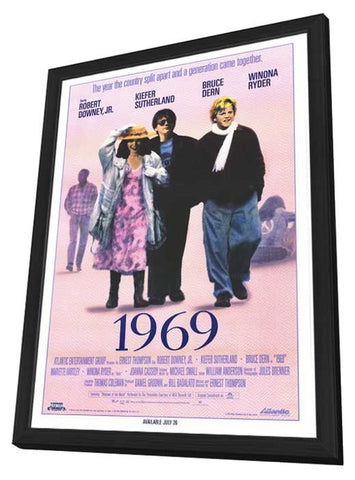 1969 11 x 17 Movie Poster - Style A - in Deluxe Wood Frame