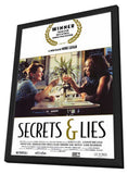 Secrets & Lies 11 x 17 Movie Poster - Style C - in Deluxe Wood Frame