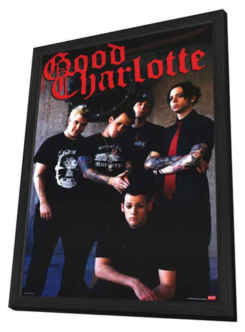 Good Charlotte 11 x 17 Music Poster - Style A - in Deluxe Wood Frame