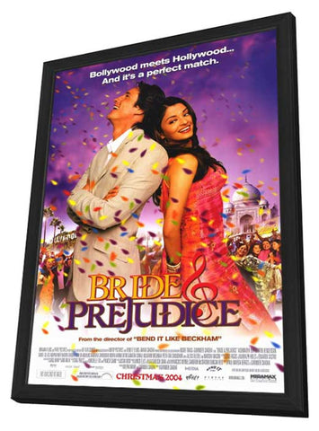 Bride and Prejudice 11 x 17 Movie Poster - Style A - in Deluxe Wood Frame