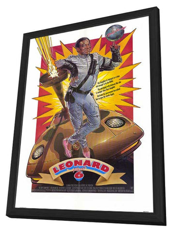 Leonard Part 6 11 x 17 Movie Poster - Style A - in Deluxe Wood Frame