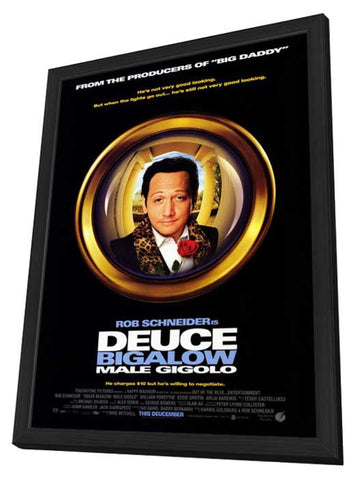 Deuce Bigalow: Male Gigolo 11 x 17 Movie Poster - Style A - in Deluxe Wood Frame