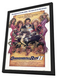 Cannonball Run 2 11 x 17 Movie Poster - Style A - in Deluxe Wood Frame