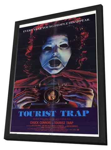 Tourist Trap 11 x 17 Movie Poster - Style A - in Deluxe Wood Frame