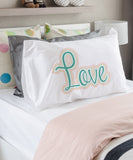 Love Multiplied - Multi Single Pillow Case by OBC 20 X 30