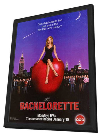The Bachelorette 11 x 17 TV Poster - Style A - in Deluxe Aluminum Frame