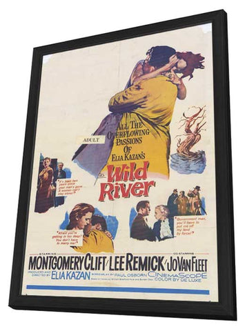 Wild River 11 x 17 Movie Poster - Style A - in Deluxe Wood Frame