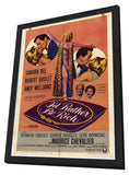 I'd Rather Be Rich 11 x 17 Movie Poster - Style A - in Deluxe Wood Frame