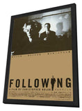 Following 11 x 17 Movie Poster - Japanese Style A - in Deluxe Aluminum Frame