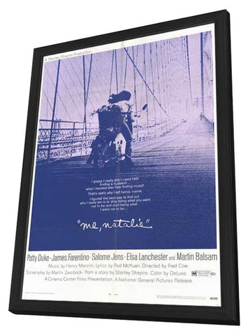 Me Natalie 11 x 17 Movie Poster - Style A - in Deluxe Wood Frame