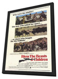 Bless the Beasts and Children 11 x 17 Movie Poster - Style B - in Deluxe Wood Frame