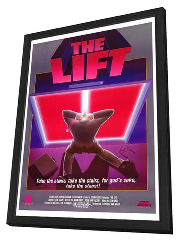 The Lift 11 x 17 Movie Poster - Style A - in Deluxe Wood Frame