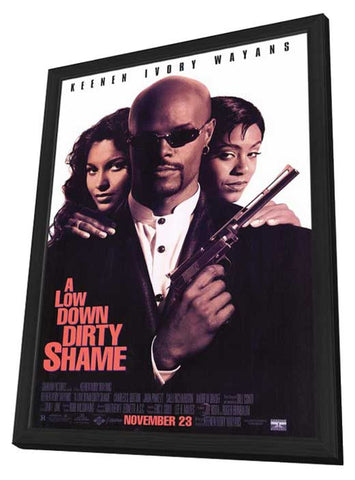 A Low Down Dirty Shame 11 x 17 Movie Poster - Style B - in Deluxe Aluminum Frame