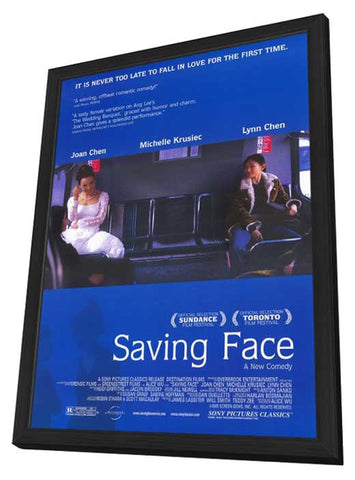 Saving Face 11 x 17 Movie Poster - Style A - in Deluxe Wood Frame