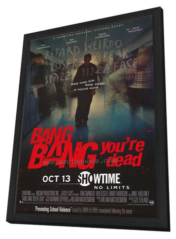 Bang, Bang, You're Dead 11 x 17 Movie Poster - Style A - in Deluxe Wood Frame