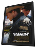 Brokeback Mountain 11 x 17 Movie Poster - Style A - in Deluxe Wood Frame