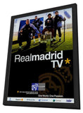 Real Madrid TV 11 x 17 TV Poster - Style A - in Deluxe Aluminum Frame