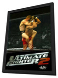 The Ultimate Fighter 11 x 17 TV Poster - Style B - in Deluxe Aluminum Frame