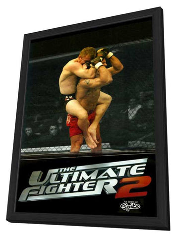 The Ultimate Fighter 11 x 17 TV Poster - Style B - in Deluxe Aluminum Frame
