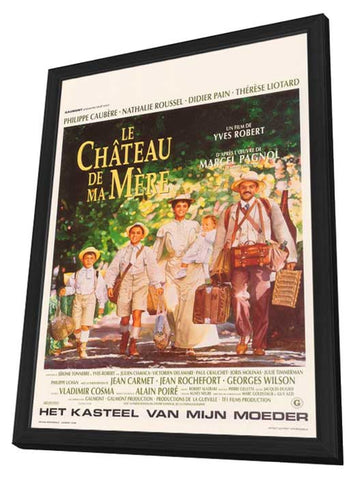 My Mother's Castle 11 x 17 Movie Poster - Belgian Style A - in Deluxe Aluminum Frame