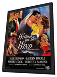 Written on the Wind 11 x 17 Movie Poster - Spanish Style A - in Deluxe Aluminum Frame