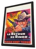 The Return of Ringo 11 x 17 Movie Poster - Belgian Style A - in Deluxe Wood Frame