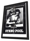 Steno Pool 11 x 17 Movie Poster - Style A - in Deluxe Aluminum Frame