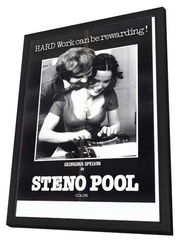 Steno Pool 11 x 17 Movie Poster - Style A - in Deluxe Aluminum Frame