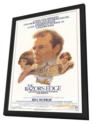 The Razor's Edge 11 x 17 Movie Poster - Style B - in Deluxe Aluminum Frame