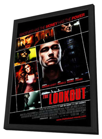 The Lookout 11 x 17 Movie Poster - Style A - in Deluxe Aluminum Frame