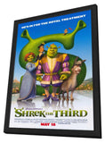 Shrek the Third 11 x 17 Movie Poster - Style J - in Deluxe Aluminum Frame