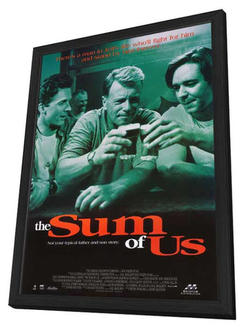 Sum of Us 11 x 17 Movie Poster - Style C - in Deluxe Aluminum Frame